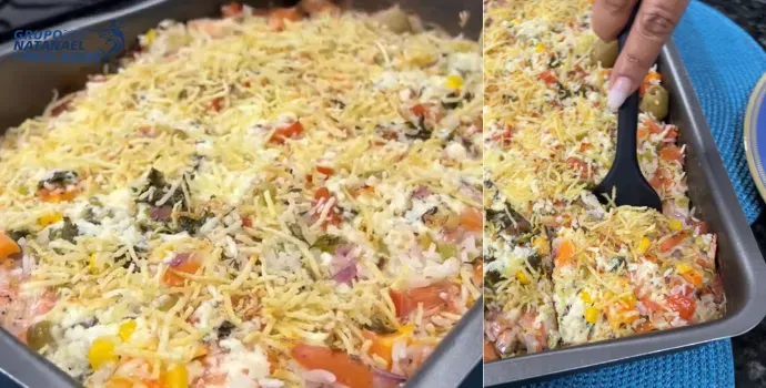 Arroz de Forno com Peixe