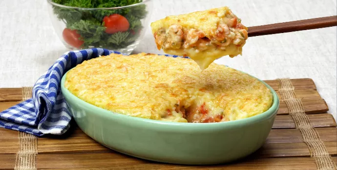 Delicioso e irresistível: Apresentando o Escondidinho de Camarão